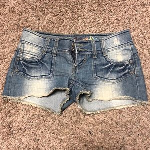 Mudd jean shorts